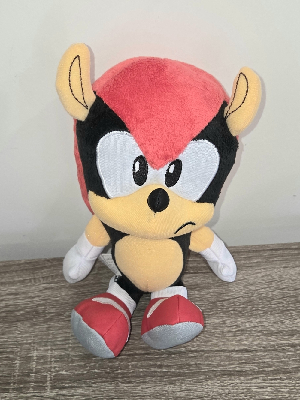 Jakks Pacific Sonic The Hedgehog Mighty Armadillo Sega 2022 Game Plush 9"
